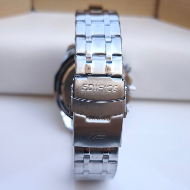 خرید ساعت استیل مردانه سه موتوره کاسیو ادیفایس شیک