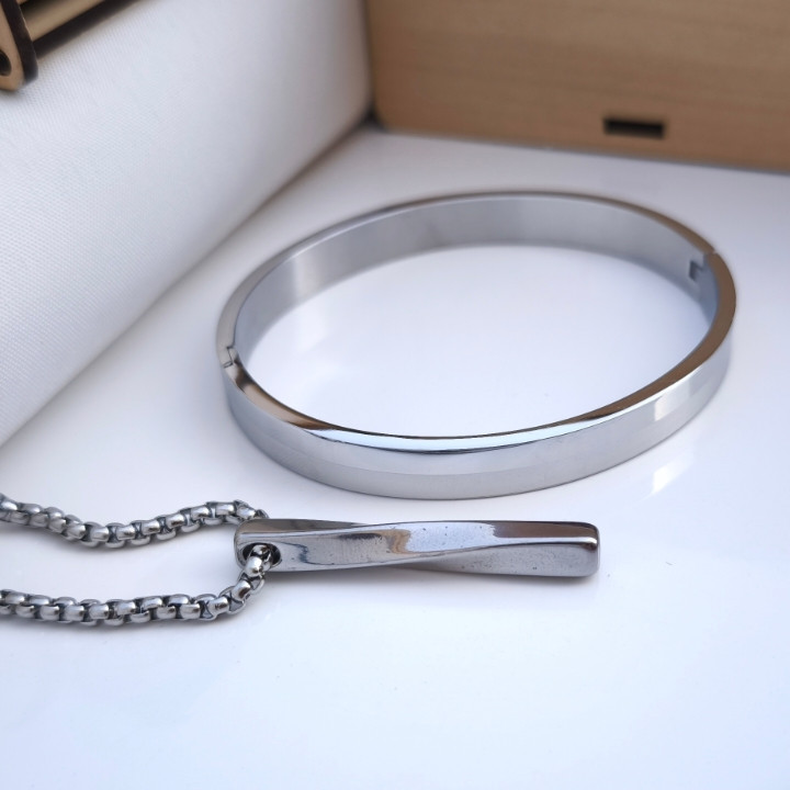 خرید ست دستبند و گردنبند پسرانه شیگ