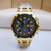 خرید ساعت کاسیو ادیفایس سه موتور مردانه طلایی