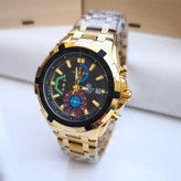 خرید ساعت مردانه ادیفایس طلایی سه موتور فعال