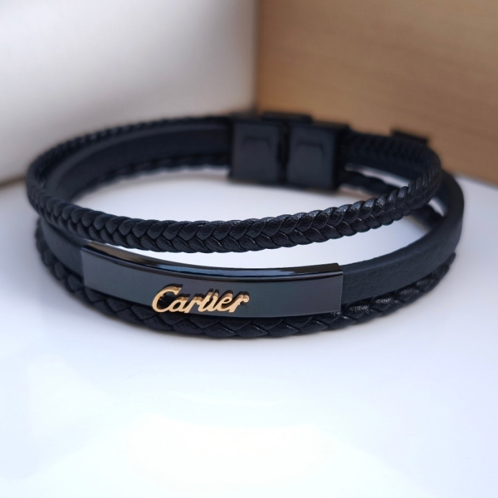 خرید دستبند چرمی مردانه شیک