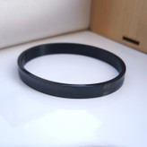 خرید دستبند مشکی پسرانه استیل رنگ ثابت شیک