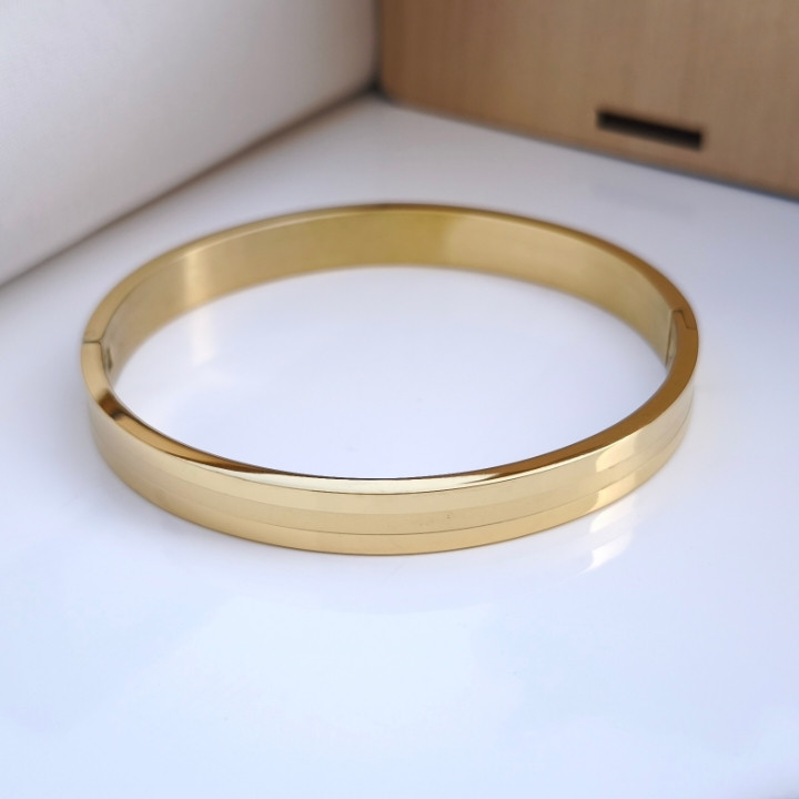 خرید دستبند پسرانه استیل رنگ ثابت