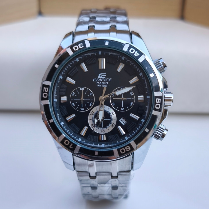 خرید ساعت کاسیو مردانه سه موتور فعال استیل