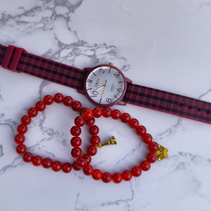 خرید ست ساعت و دستبند دخترانه ارزان شیک