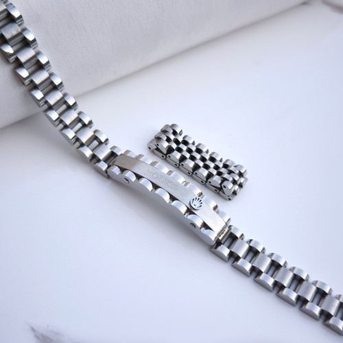 خرید دستبند رولکس مردانه استیل رنگ ثابت