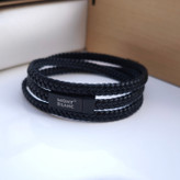 خرید دستبند مردانه چرمی شیک و پهن