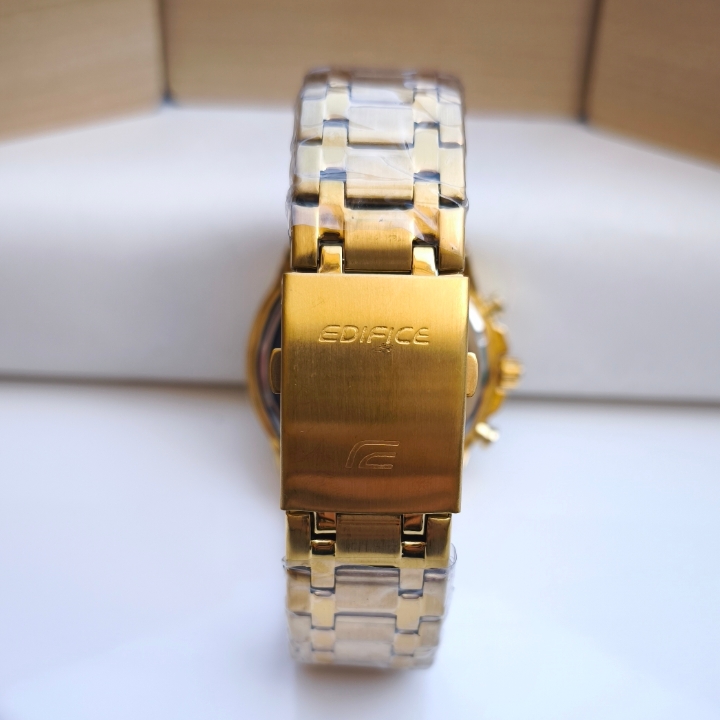 خرید ساعت طلایی مردانه استیل سه موتور فعال