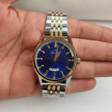 خرید ساعت مردانه طلایی نقره ای استیل رنگ ثابت قیمت مناسب