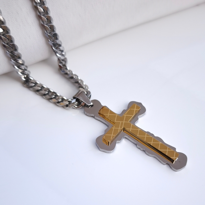 خرید زیورالات مردانه استیل رنگ ثابت قیمت مناسب برای کادو