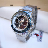 خرید ساعت مردانه عقربه ای دیجیتالی استیل رنگ ثابت