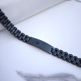 خرید دستبند مشکی مردانه رنگ ثابت شیک قیمت مناسب