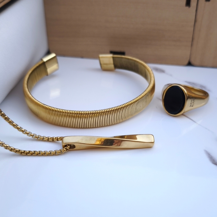 خرید ست اکسسوری مردانه شیک رنگ ثابت قیمت مناسب