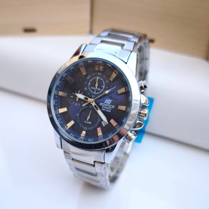 خرید ساعت مردانه سه موتور فعال کرنوگراف کاسیو ادیفایس