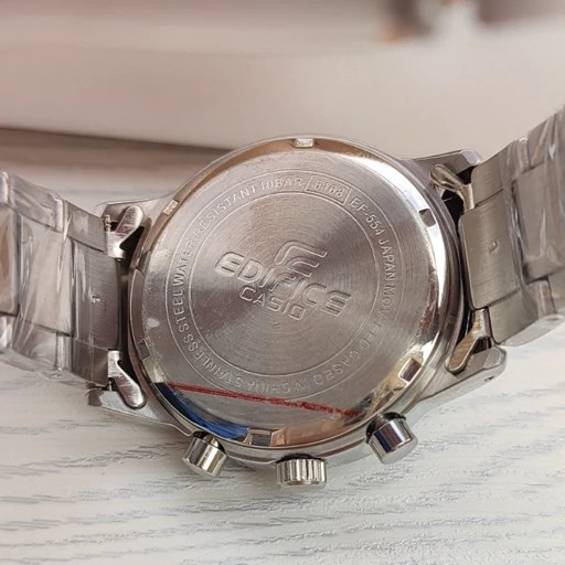 خرید ساعت مردانه سه موتور فعال نقره ای شیک