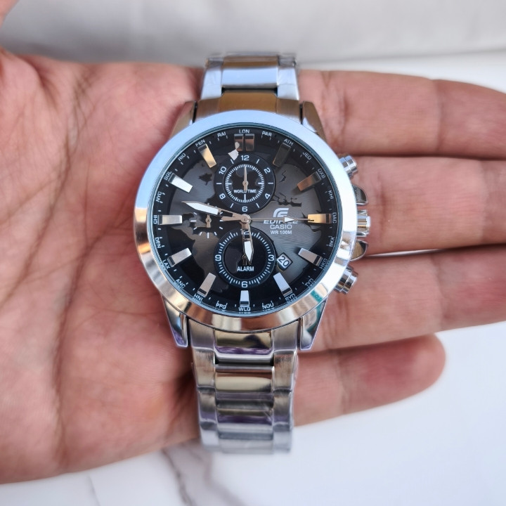 خرید ساعت کادویی مردانه شیک رنگ ثابت ارزان