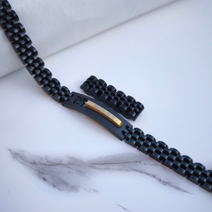 خرید ست اکسسوری مردانه مشکی استیل رنگ ثابت قیمت مناسب