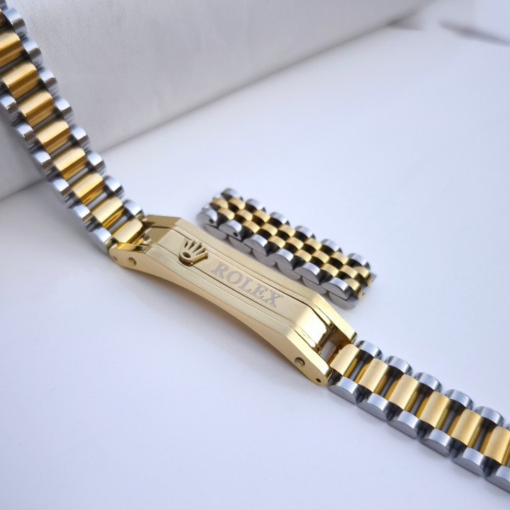 خرید ست انگشتر دستبند مردانه رولکس طلایی نقره ای استیل رنگ ثابت قیمت مناسب