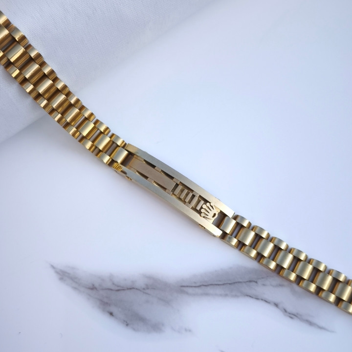 خرید دستبند طلایی مردانه رولکس رنگ ثابت شیک قیمت مناسب