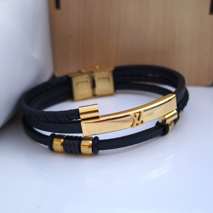 خرید دستبند چرمی مردانه ارزان شیک مناسب هدیه