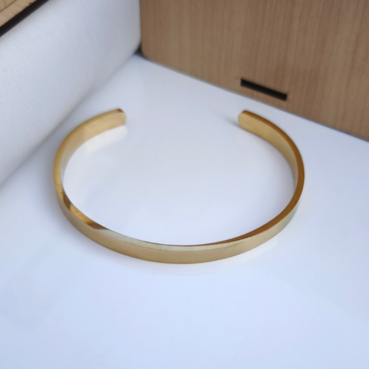 خرید دستبند مردانه طلایی شیک ارزان مناسب کادو