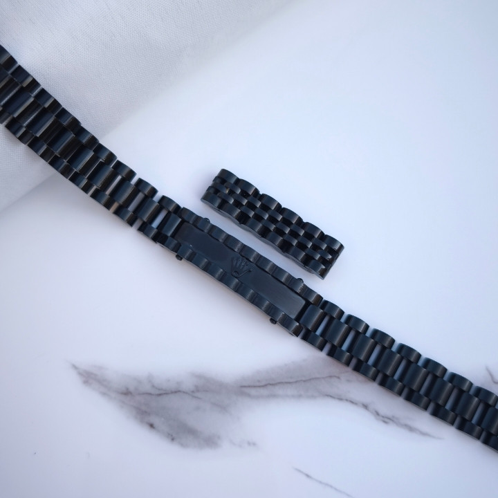 خرید ست انگشتر دستبند مردانه رولکس مشکی شیک ارزان مناسب کادو