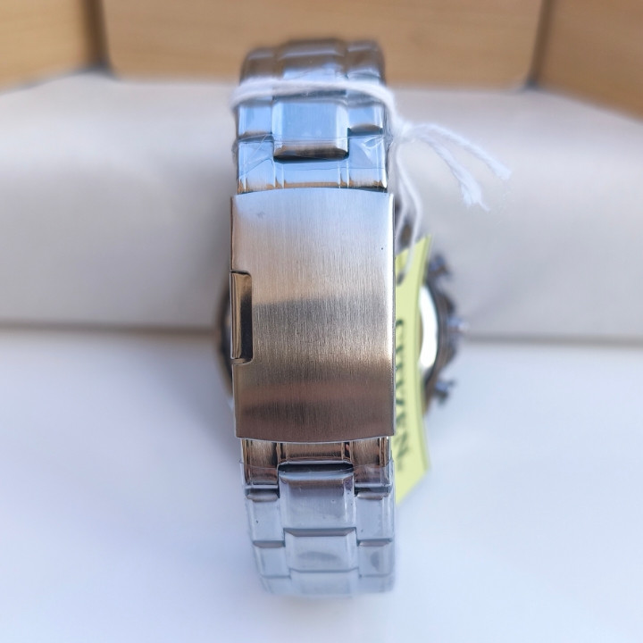 خرید ساعت استیل مردانه سه موتوره شیک قیمت مناسب