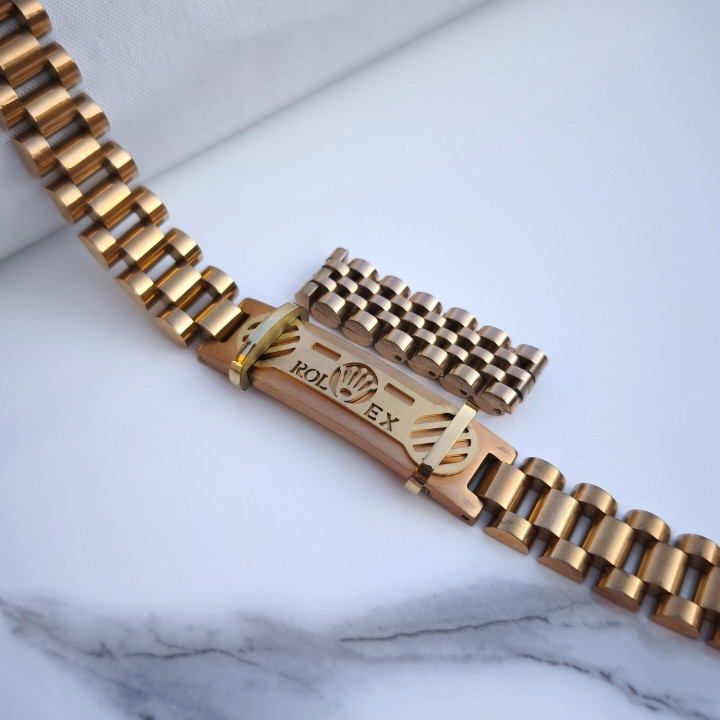 خرید ست دستبند انگشتر مردانه رزگلد استیل رنگ ثابت شیک ارزان مناسب کادو