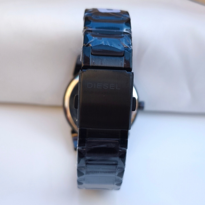 خرید ساعت استیل مردانه مشکی شیک ارزان مناسب هدیه