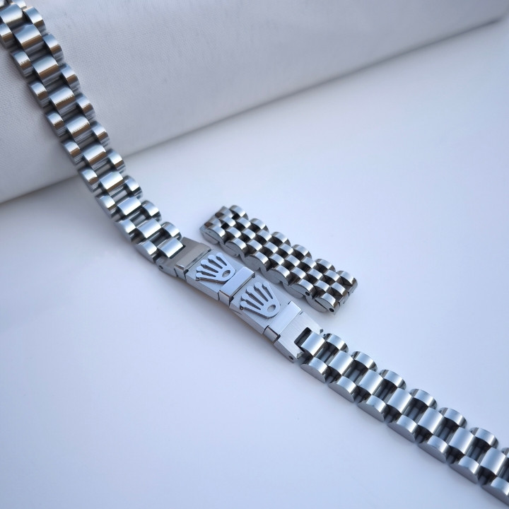 خرید ست انگشتر دستبند مردانه رنگ ثابت نقره ای شیک ارزان مناسب کادو